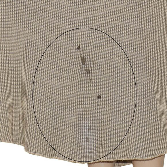 Free People FP One Landon Jacket Thermal Dress Brown Button L - Picture 4 of 6